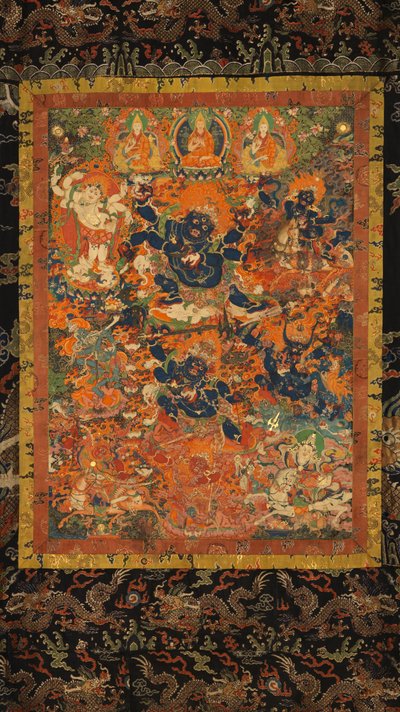 Diverse former for Mahakala og andre beskyttere af Unbekannt Unbekannt